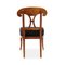 Chaises Biedermeier en Noyer, Set de 4 4