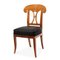 Biedermeier Chairs in Walnut, Set of 4 1