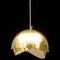 Verstellbare Kugelförmige Lampe aus Messing von Münchner Werkstätten, Deutschland, 1970er 5