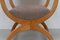 Vintage Danish Kurul Armchair in Oak by Henning Kjærnulf, 1960s, Image 17