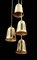 Suspension Light in Brass from Boréns, Borås, Sweden, 1960s 2