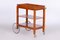 Art Deco French Walnut Trolley, 1920s 13