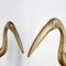 Brass Flamingo Statues, Italy, 1970s, Set of 2 6