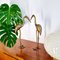Brass Flamingo Statues, Italy, 1970s, Set of 2, Image 2