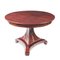 Round Extendable Salon Table in Mahogany, France, 1820s-1830s, Image 1