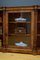 Victorian Walnut Bookcase or Display Cabinet, 1870s 11