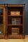 Viktorianisches Bücherregal oder Vitrine aus Nussholz, 1870er 8