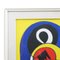 Aldo Gentilini, Composition, Acrylic Painting on Canvas, 1970s, Framed 11