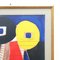 Aldo Gentilini, Composition, Acrylic Painting on Canvas, 1970s, Framed 4