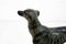 Art Deco Windhund Figur aus Bronze, 1950er 9