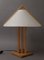 Danish Table Lamp Made of Heller Oak from Domus 1980s, Unkns, Image 7