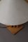 Danish Table Lamp Made of Heller Oak from Domus 1980s, Unkns, Image 3