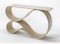 Whorl Console in White Concrete Canvas by Neal Aronowitz 1