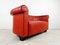 Red Leather Model Ds700 Sofa attributed to de Sede, 1990s 8