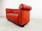 Red Leather Model Ds700 Sofa attributed to de Sede, 1990s 9