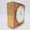 Horloge de Table Mid-Century en Laiton de Junghans, 1950s-1960s 3