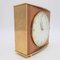 Mid-Century Brass Table Clock from Junghans, 1950s-1960s, Image 3