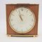 Mid-Century Brass Table Clock from Junghans, 1950s-1960s 1