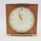 Mid-Century Brass Table Clock from Junghans, 1950s-1960s, Image 1