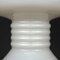 Vintage White Opaline Glass Table Lamp, Italy, 1970s 9