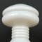 Vintage White Opaline Glass Table Lamp, Italy, 1970s 5