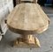 Large French Bleached Oak Farmhouse Dining Table, 1925 11