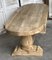 Large French Bleached Oak Farmhouse Dining Table, 1925 2