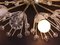 Große Mid-Century Snowball Deckenlampe von Emil Stejnar für Rupert Nikoll, 1950er 10