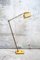 Floor Lamp in Brass, Briarwood and Fabric by Romeo Rega, 1970s 1