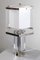 Large Acrylic Glass Table Lamp attributed to Gaetano Sciolari, 1970s, Image 3