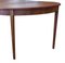 Danish Round Dining Table in Teak with Insert Plates, 1960s, Set of 3, Image 3