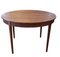 Danish Round Dining Table in Teak with Insert Plates, 1960s, Set of 3 1