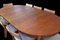 Danish Round Dining Table in Teak with Insert Plates, 1960s, Set of 3 11