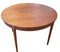 Danish Round Dining Table in Teak with Insert Plates, 1960s, Set of 3 2