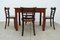 Mid-Century Walnut Dining Table from Thonet, Czechoslovakia, 1950s, Image 17