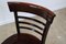 Mid-Century Walnut Dining Chairs from Thonet, Czechoslovakia, 1950s, Set of 4 7