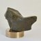 Sculpture Moss Green Marble on Bronze Plinth by Alice Ward, 1960s 5
