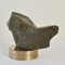 Sculpture Moss Green Marble on Bronze Plinth by Alice Ward, 1960s, Image 5