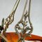 Art Deco Chandelier in Bronze by Schneider, 1930s 13