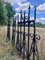 Wrought Iron Garden Trellis, 1930s, Set of 3 4