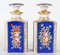 Napoleon III Gilded and Hand-Painted Porcelain Flasks, Set of 2 6