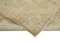 Large Vintage Beige Area Rug 5