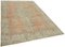 Tapis Beige Vintage, Turquie 4