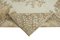 Tapis Beige Vintage, Turquie 5