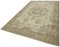 Tapis Beige Vintage, Turquie 3