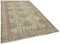 Tapis Beige Vintage, Turquie 9