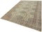 Tapis Beige Vintage, Turquie 11