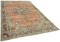 Vintage Turkish Beige Area Rug 7