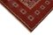 Roter Vintage Oushak Teppich, 2000er 4