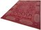 Tapis Oushak Vintage Rouge, 2000s 3